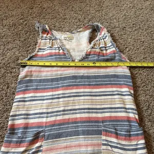 Anthropologie Porridge Striped Sleeveless Shift Dress Size Small thumbnail 4