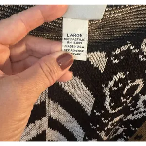 Classic Elements Vintage Sweater Mixed Animal Print Made In USA Womens Large thumbnail 4