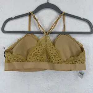 Aerie Lace Padded‎ Bralette Removable Pads Lingerie Women's Bra US L thumbnail 4