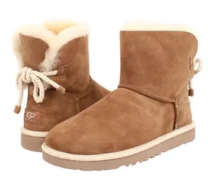 UGG Australia Selene Rope Bailey Bow Boots thumbnail 1