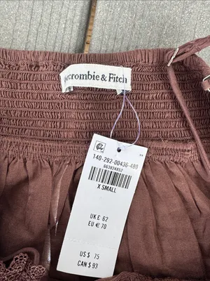 Abercrombie & Fitch Lace Trim Babydoll Cami top thumbnail 5