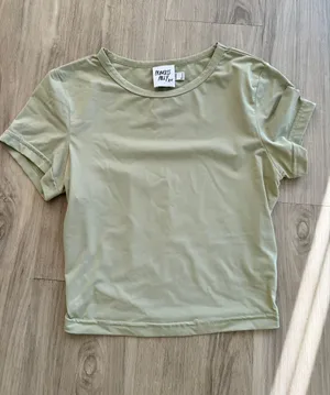 Green Crop Top thumbnail 1