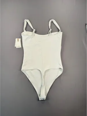 Good American White One Piece Bodysuit Size L NEW thumbnail 5