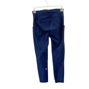 Lululemon‎ Time To Sweat Crop 23" Navy Blue Leggings Sz 4 thumbnail 3