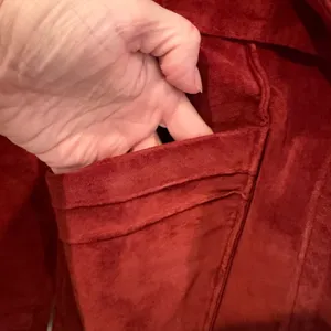 Arden B Vintage Suede Jacket Women Medium Rust Y2K Vintage Boho Western Autumnal thumbnail 8