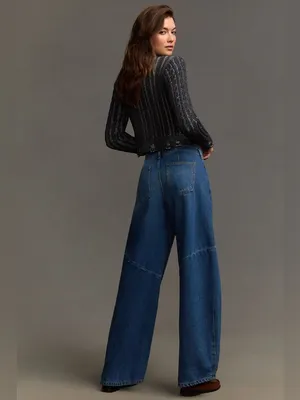 Anthropologie Pilcro Full-Length Relaxed Barrel Jeans Size 28 thumbnail 12