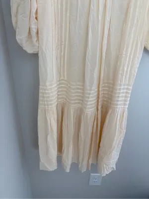 Young Fabulous & Broke Boho Cream Midi Dress size Medium thumbnail 10