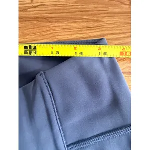NWT Halara Wide Leg Crossover Waist Yoga Loungewear Pants Blue XL Cloudful thumbnail 9