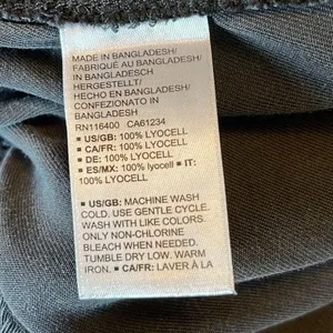 Daily Ritual Womens Jogger Pants Ankle Lyocell Adjustable Waist Black Size 6‎ thumbnail 7