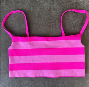 Free People Movement Tighten Up Reversible Bra Hot Pink Combo M/L NWOT MSRP $50 thumbnail 1