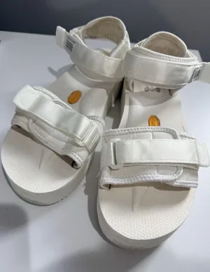 Suicoke Women's White Flipflops Size 8‎ Comfort Vibram Soles Adjustable Straps Q thumbnail 1