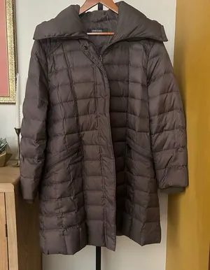 Kenneth Cole Reaction Puffer Coat Duck Down‎ Filled Quilted Jacket Size XL thumbnail 1