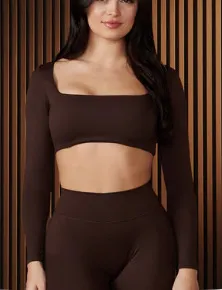 YoungLA long sleeve sports bra thumbnail 1