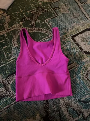 Pink Reversible Tank Top Lululemon thumbnail 2