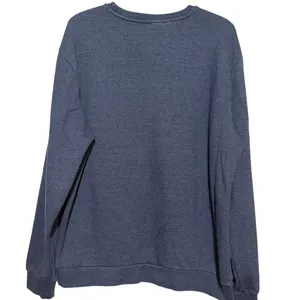 Zelos Men's Heathered Navy Blue Crewneck Long Sleeve Sweatshirt Size XL thumbnail 2