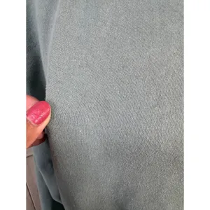 Sage Green Crewneck Sweatshirt Oversized Pullover Top Women Medium thumbnail 3