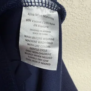 Alina Mae Maternity Women Size Small‎ Navy Blue Cropped Pants thumbnail 6