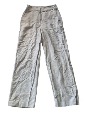 Aritzia Wilfred Limitless Pant Women 0 Cruise Linen Wide Leg High Rise Minimal thumbnail 1
