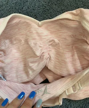 Old Navy Pink Sports Bra With Built In Padding Bra thumbnail 5
