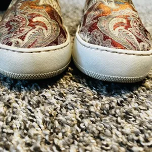 Free People Tapestry Wynwood Slide On Mule Sneaker Shoe Size 6 Slip On Clogs thumbnail 6