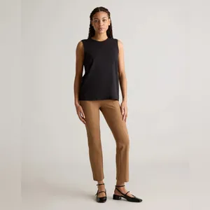 Quince Women’s Cotton Modal Muscle Tank in Black Size S thumbnail 2