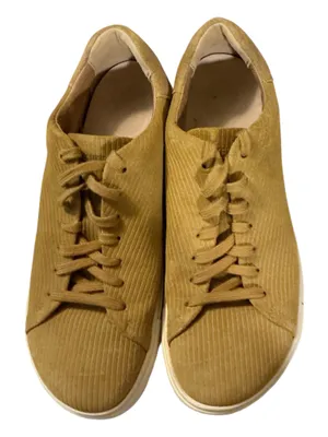 Birkenstock Bend Low Corduroy Embossed Suede Sneakers – Cork Brown thumbnail 2