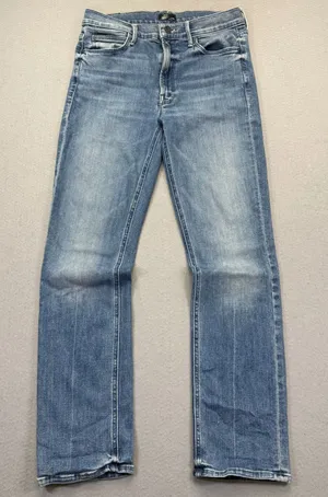 Mother‎ Denim High Rise Straight Leg Blue Jeans Medium Wash Size 28 USA Made thumbnail 1