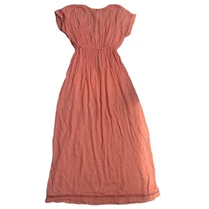 Z&L Europe made with love orange coverup‎ beach maxi dress medium vacation thumbnail 2