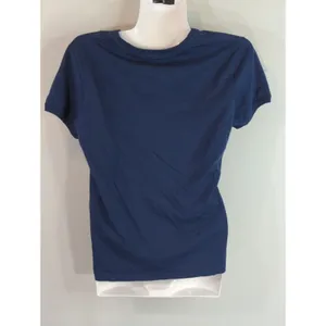 Patagonia Navy Road To‎ Regenerative Ringer Tee Womens XS Regular Fit Organic thumbnail 5