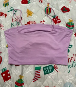 Purple Tank Top with Cut Out thumbnail 4