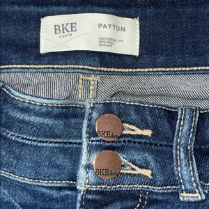 BKE Dark Blue Women's Skinny Jeans thumbnail 7