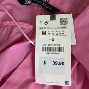 Zara Pink Mini Dress thumbnail 7