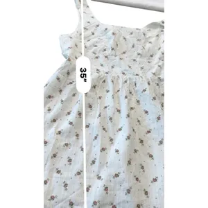 Princess Polly Samana Mini Dress Ditsy Floral Square Neck White Purple Sz 14 NEW thumbnail 14
