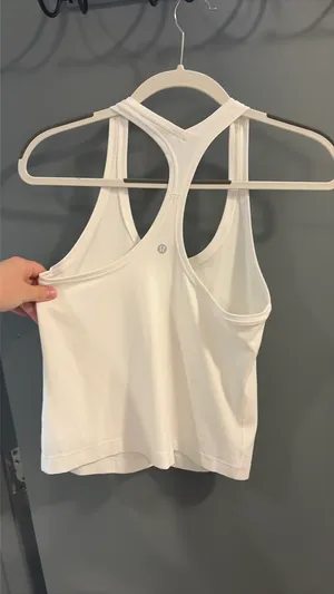 Lululemon white tank top thumbnail 2