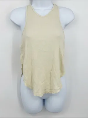 Intimately Free People Cream Boho Tank Top Size Small Basics Lightweight thumbnail 4