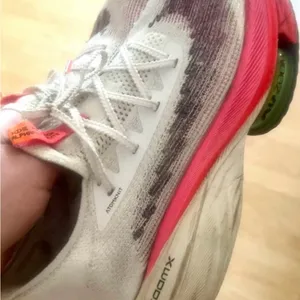 Nike White and Pink Athletic Shoes for Performance Alphafly Next% Flyknit. thumbnail 3