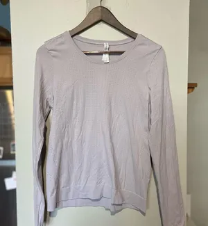 Athleta Light Purple Long Sleeve thumbnail 1