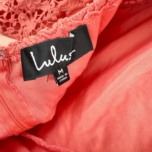 Lulus Paramour Coral Orange Lace Backless Bodycon Dress Party Medium NWT thumbnail 12