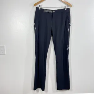 Mountain Hardwear Women's‎ Softshell Hiking Pants 4 Long Black Stretch Trekking thumbnail 2