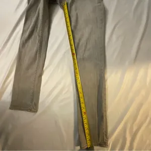 Abercrombie & Fitch Gray Perfect Stretch Denim Jean 4/27 Casual Classic Comfy thumbnail 7