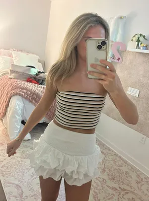 Princess Polly Ruffle Skirt thumbnail 1