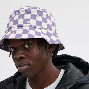 NWT Coach Checkerboard Print‎ Bucket Hat size XS/S thumbnail 9
