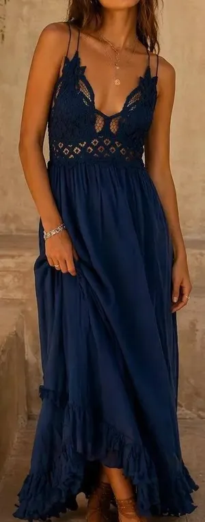 Free People Adella Maxi Slip Dress  thumbnail 1