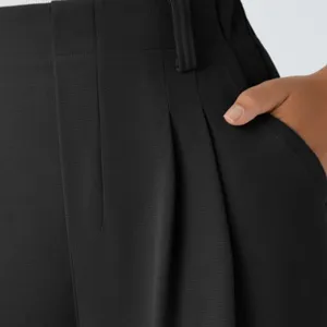 Halara Flex High Waisted Side Pocket Wide Leg Waffle Work Pant L NWT thumbnail 4
