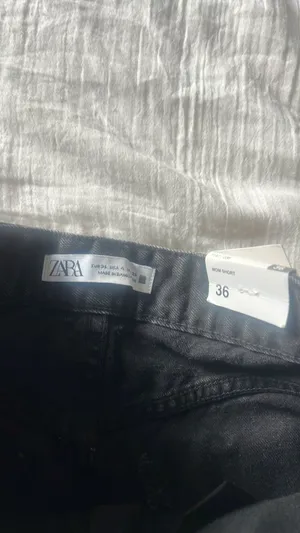 ZARA Black Shorts thumbnail 3