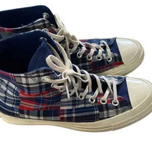 Converse Chuck Taylor 70 high top “rush blur “ women’s sneakers size 8.5 thumbnail 1