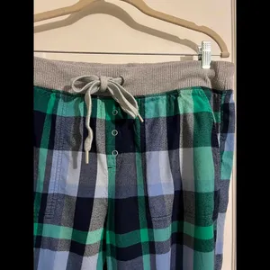 Aerie Plaid Flannel Jogger Pants - Medium Long thumbnail 2