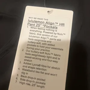 Lululemon Align HR Pants 25” With Pockets thumbnail 6