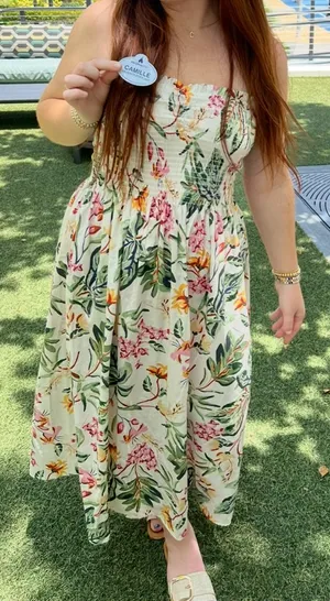 H&M Maxi Floral Dress thumbnail 3
