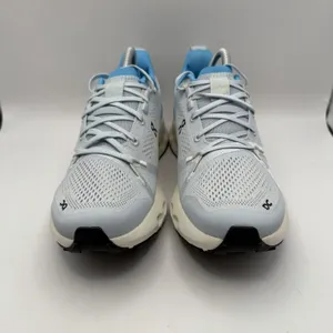 On Running Cloudsurfer Trail‎ Blue Beige Women 9 Road Running Shoes 3WE10103042 thumbnail 3